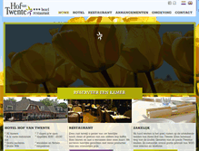 Tablet Screenshot of hotelhofvantwente.nl